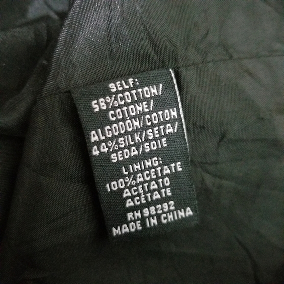 Tibi black white paisley print shift style 3/4 sleeve mini dress women's size 10 - Picture 9 of 9